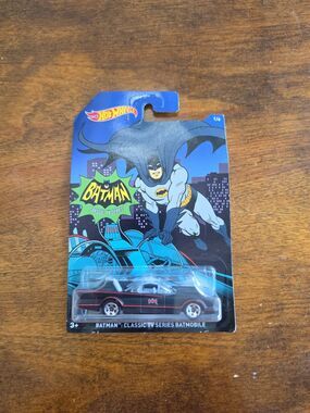 Hot Wheels Batman Classic TV Series Batmobile 2014 Series 1/6 Adam West New